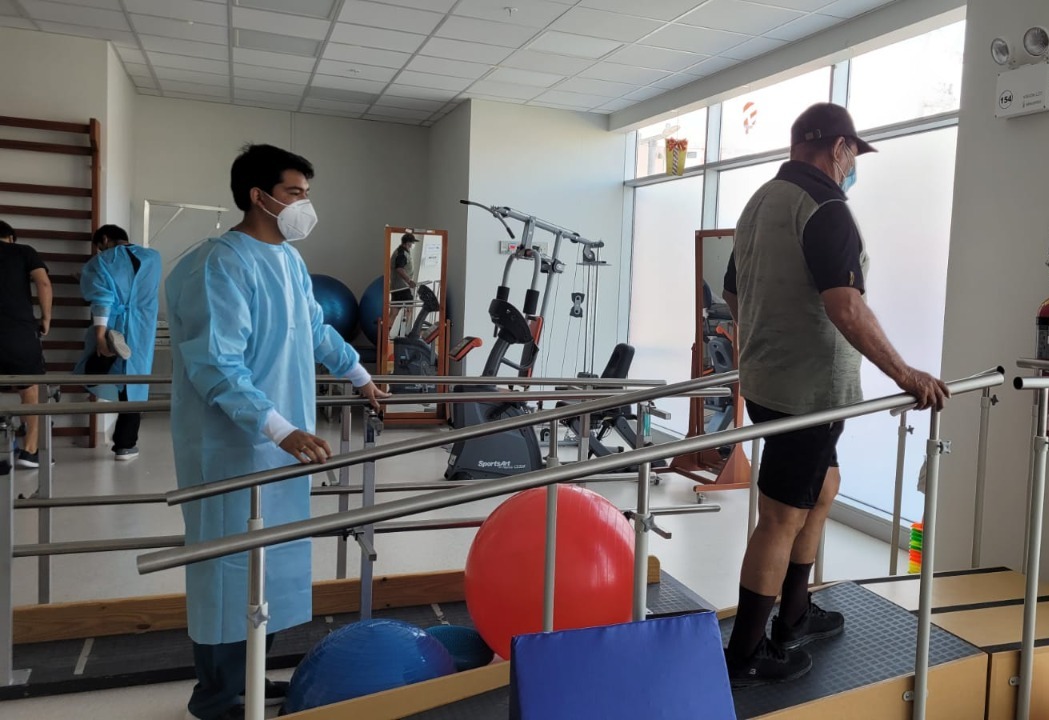 Área de fisioterapia y rehabilitación